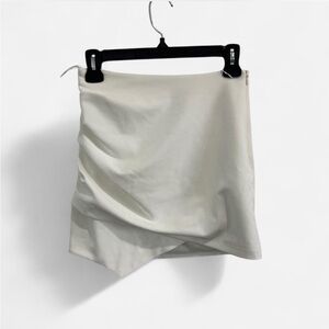 Zara White Mini Skirt NWT